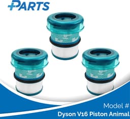 Dyson V16 Piston Animal Filters (3 Stuks, Plus.Parts® alternatief voor 974676-01) — thumbnail 1