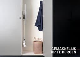 Draadloze Steelstofzuiger - Handstofzuiger 2-in-1 - Dagelijkse Schoonmaak - Lichtgewicht Wendbaar - 0.2 liter - Grijs — thumbnail 2