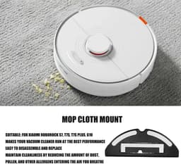 Mop Cloth Holder voor S7 T7S - Elektronisch Gereguleerd Houder - Accessoires voor Stofzuiger Platen S7 T7S — thumbnail 5