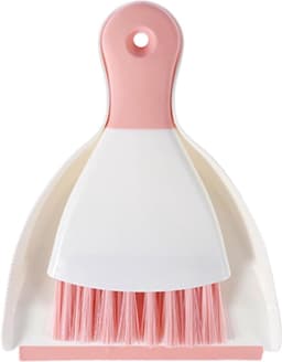 Mini Stofzuiger Blikset - Schoonmaakset Bureau - Snel Kruimels Verwijderen - Compact Draagbaar Ontwerp - 1275 Gram - Roze — thumbnail 1