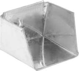 Mini Stofblik - Bureau Stoffer - Tafel Schoonmaken - IJzeren Schep - 7 x 7 x 5 cm - Zilver — thumbnail 1