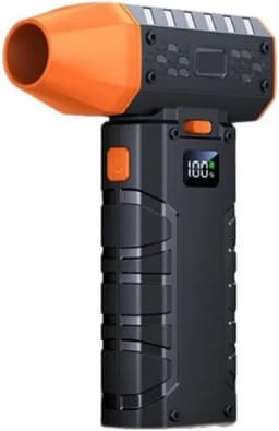 Luchtblazer Krachtige Turbo - Stofverwijderaar - Werkplek Reinigen - Borstelloze Motor - 143x39mm - Zwart — thumbnail 4