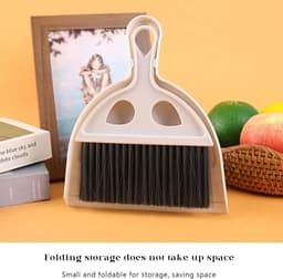 Mini Bezem Stoffer - Kleine Set - Snelle Schoonmaak - Compact Ontwerp - Niet Gespecificeerd - A — thumbnail 3