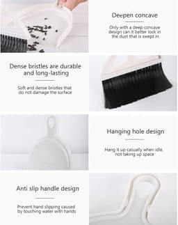 Mini Bezem Stoffer - Kleine Set - Snelle Schoonmaak - Compact Ontwerp - Niet Gespecificeerd - A — thumbnail 5