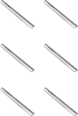 Tafelkruimelaar Set - Kruimelveger - Snel Tafels Schoonmaken - Met Kledingclip - 6 Stuks - Zilver — thumbnail 1