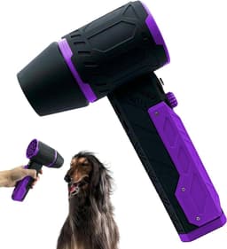 Elektrische Luchtblazer - Draagbare Stofdoek - Snel Reinigen - Traploze Snelheid - 4000mAh Batterij - Grijs — thumbnail 1