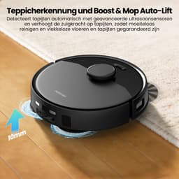 AIRROBO M2 - Robotstofzuiger (Alles-in-één-station) - voor nat en droog - 10.000 Pa zuigkracht - LiDAR-navigatie - 180 minuten gebruiksduur - 2 jaar garantie — thumbnail 4