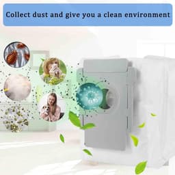 24stuks - stofzakken - stofzuiger zakken geschikt voor iRobot Roomba I7 E5 E6 S9 S9+ wegwerpbaar - robot stofzuiger stofzakken - Clean Base afzuigstation — thumbnail 3
