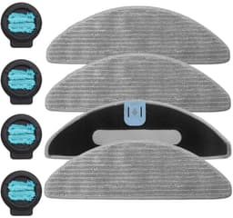8-delig microvezel dweilmattenpakket, geschikt voor iRobot Roomba Combo i8, i8+, i5, i5+, j5, j5+ – zeer absorberend, geschikt voor harde vloeren en tapijten — thumbnail 1