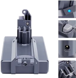 Vervangende Accu Voor Handstofzuiger, Compatibel Met Dyson V6 DC58 DC59 DC61 DC62 DC72 DC74 SV03 SV05 SV06 SV07 SV09 595 650 770 880 - 21,6v Accu's Voor Draadloze Stofzuigers — thumbnail 2