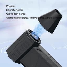 Mini Turbo Jet Fan - Krachtige Blazer Compacte Ventilator - Elektronica Reinigen - 130.000 RPM Motor — thumbnail 4