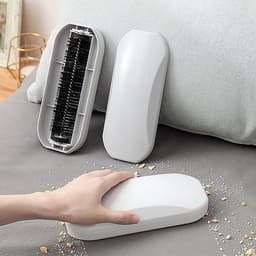 Tafelkruimelborstel - Kruimelveger - Snel Opruimen - Ergonomisch Ontwerp - 20 cm Lengte - Wit — thumbnail 3