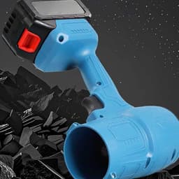 Draagbare Luchtstof - Accu Bladblazer - Snel Schoonmaken - Krachtige Accu - 6000mAh - Blauw — thumbnail 4
