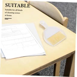 Kruimelveger Set - Kleine Bezem - Tafel Schoonmaken - Ergonomisch Ontwerp - 21 cm - Meerdere Kleuren — thumbnail 2