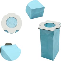 Set van 10 Stofzuigerzakken voor Diverse Makita Modellen - Accessoires voor Stofzuigers, Vervangbare Stofzakken, Hoge Kwaliteit en Duurzaam Gebruik — thumbnail 5
