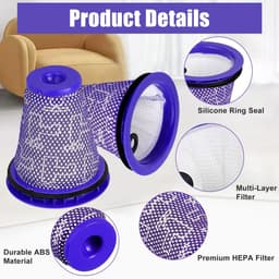 Dailygoody - Pre-Motor Filter Vervanging - Stofzuiger Onderdelen - Eenvoudig te installeren - Filter voor Dyson Big Ball - Geschikt voor CY22 CY2 — thumbnail 5