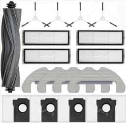 17 stuks accessoires voor Dreame D10 Plus Gen 2 - Inclusief 1 hoofdborstel, 4 stofzakken, 4 schoonmaakdoeken, 4 HEPA-filters, 4 zijborstel — thumbnail 1