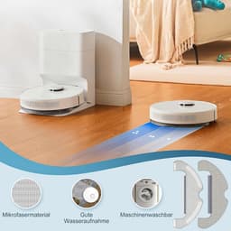 17 stuks accessoires voor Dreame D10 Plus Gen 2 - Inclusief 1 hoofdborstel, 4 stofzakken, 4 schoonmaakdoeken, 4 HEPA-filters, 4 zijborstel — thumbnail 3