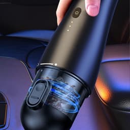 Draagbare Stofzuiger - Kleine Schoonmaker - Auto Interieur Reinigen - Ultra Krachtig - 1000 Gram - Zwart — thumbnail 2