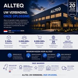 Stofzuigerborstel - Universeel - 35-30mm - Plumeau - Zwart - Allteq — thumbnail 4