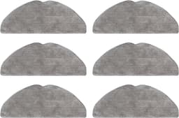 6 stuks wasbare microvezel dweildoeken als vervanging-compatibel met Tapo RV30 Max Plus, Tapo RV30 Max, Tapo RV20 Max Plus en Tapo RV20 Max Plus- eenvoudig te installeren- herbruikbaar — thumbnail 1