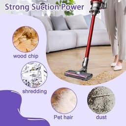 Borstelkoppen geschikt voor Dyson V6 stofzuigers, 1 stuk, flexibele vloerzuigmond, geschikt voor harde vloeren en tapijt. — thumbnail 5
