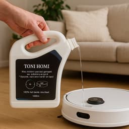 TONIHOMI® - Schoonmaakmiddel voor robotstofzuigers - Reinigingsmiddel robotstofzuiger - Geschikt voor iedere robotstofzuiger - 1000ML — thumbnail 3