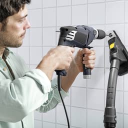 Kärcher WD 6 P S V-30/6/22T Renovation Set - Incl. boorstofopvanger + extra set vliesfilterzakken - 1300 W - 30 liter - GeÍntegreerd stopcontact - RVS zuigbuiszen - Afvoerschroef - RVS container - Vlakfilter — thumbnail 5