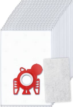 20x Dparts stofzuigerzakken geschikt voor Miele FJM - met motorfilter - HyClean 3D Efficiency - Complete C1 - Compact C1 C2 - S6000 - S4000 - S700 - S500 - S300i - S290 - S241 - MI30 — thumbnail 1