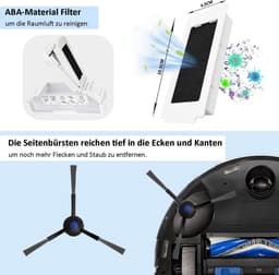 Reserveonderdelen Geschikt voor Ecovacs Deebot T30 Omni, T30 Pro Omni, T30 Max — thumbnail 4