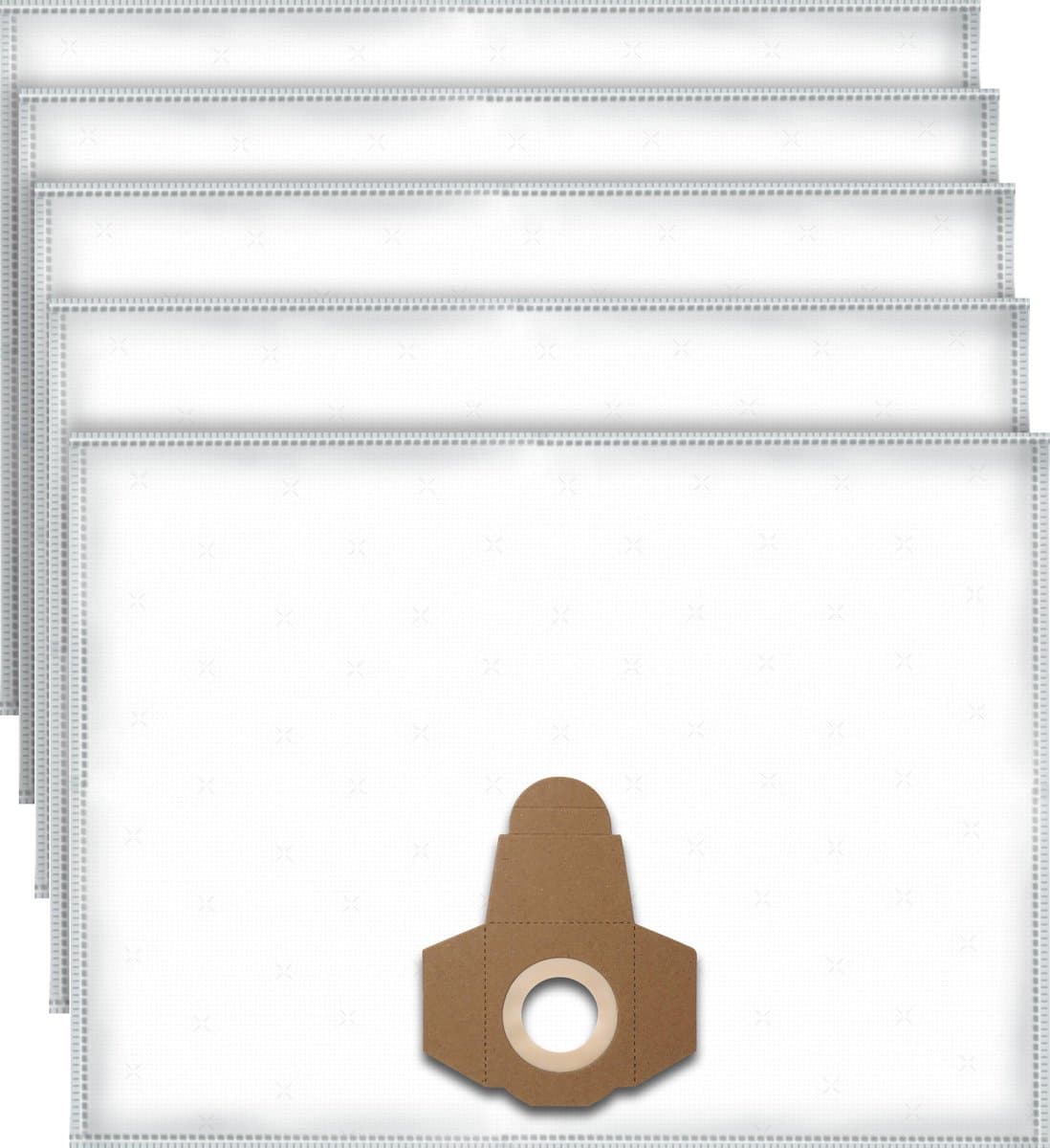5x Dparts stofzuigerzakken geschikt voor Parkside en Einhell - microfleece zakken voor Lidl PNTF 23 - PTS 250 - PNTS 1250 - 1300 - 1400 - 1500 series - nat droog stofzakken — afbeelding 1