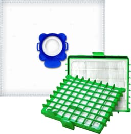 Dparts Wonderbag Universal Service Kit - 10 Stofzuigerzakken + 2 HEPA Filters - Geschikt voor Rowenta Tefal Moulinex stofzuiger — thumbnail 1