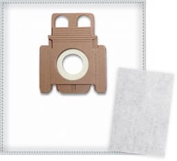 5x Dparts stofzuigerzakken geschikt voor Miele model K - met motorfilter - HyClean 3D Efficiency - steelstofzuiger type S140-168 S1 - S190-198 - Swing H1 KK — thumbnail 1