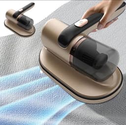 Gabrys® Huisstofmijt Stofzuiger - Draadloze - USB Opladen Draagbaar Stofzuiger - UV Lamp Sterilisator - Matras - Tapijt - Meubel - Bank- en Zetelreiniger - Kruimeldief snoerloos best verkocht - Bacterie - Mijt & Schimmel Bestrijder - Zonder Zak — thumbnail 3