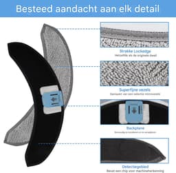 BukkitBow - 20-delige Accessoireset Geschikt voor iRobot Roomba Combo J7+ J9+ 10 Max - Met Filters, Borstels, Stofzakken & Dweilpads - Set Vervangingsonderdelen — thumbnail 2