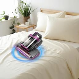 Draadloze Matrasstofzuiger 13000Pa - 2 Zuigstanden - Anti-Huisstofmijt - HEPA Filter voor Matras, Bank en Huisdierhaar — thumbnail 5