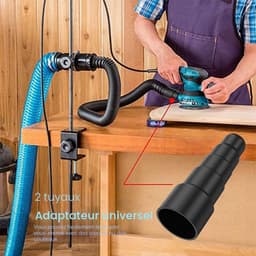 Adapter voor huishoudelijke stofzuigers, vijflaags verloopstuk, converterkop - 4-pack — thumbnail 3