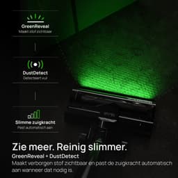 Skrub The Finest Power Steelstofzuiger Draadloos 500W - Stofzuiger zonder zak - Kruimeldief - Matrasborstel - 32 kPa - 60 Min - HEPA H13 — thumbnail 4