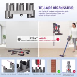 Borstelhouder Organiser voor Stofzuiger V7 V8 V10 V11 V15 — thumbnail 5
