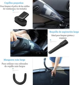 Lamor Kruimeldief - Kruimelzuiger - Stofzuiger - Stofzuigers - Handstofzuiger - 16 kPa Zuigkracht - 100 W - 3 Standen - USB-C — thumbnail 4