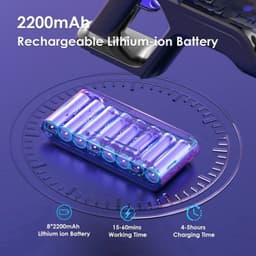 Draadloze Kruimelzuiger 500 W Borstelloze Motor - 36 V Accu - Voor Vloer Tapijt Bank Matras - Lichtgewicht Handstofzuiger — thumbnail 3