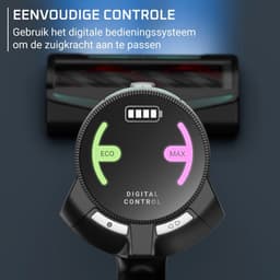 Rowenta X-Force 8.80 Allergy RH1833 - Steelstofzuiger - Draadloos - Krachtige HEPA-filtratie - 100 Airwatt - 45 min gebruikstijd - Compact & Licht - Digitaal Display - Ultralicht Gewicht - LED Verlichting Zuigmond — thumbnail 3