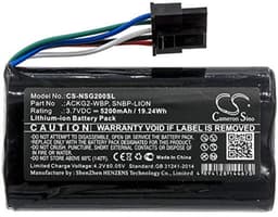 Stofzuigeraccu - 3,7V - 5200mAh - Li-ion — thumbnail 2