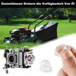 Benzine Filter Kit voor Gazonmaaier en Borstel Cutter - 14 Delig met Benzine Pomp en Filter - Universele Brandstofslang - Olie Pijp Cover - Inclusief Sluitringen - Geschikt voor Hoge Taakbelasting. — thumbnail 3