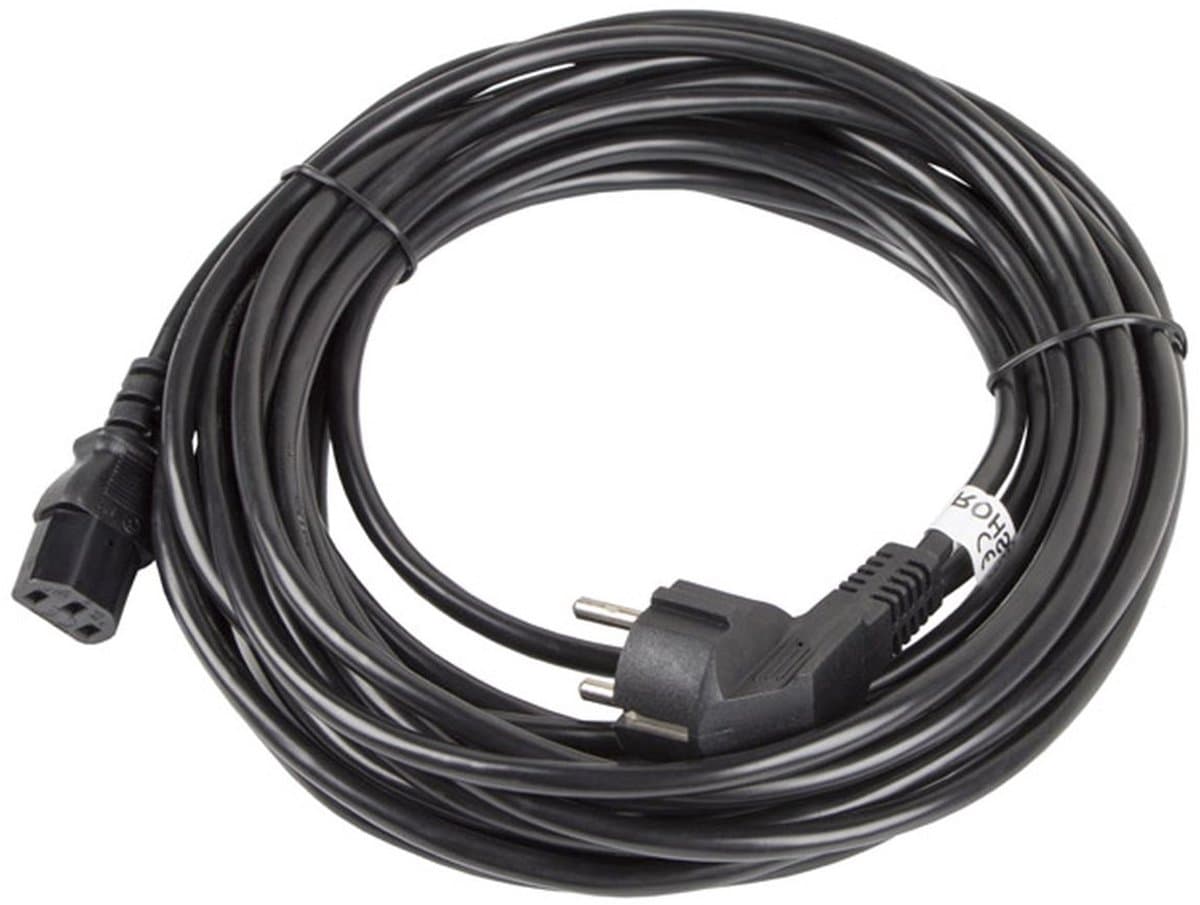 GO SOLID! ® Voedingskabel geschikt voor Columbus St 7 stofzuiger - 10m kabel — afbeelding 1