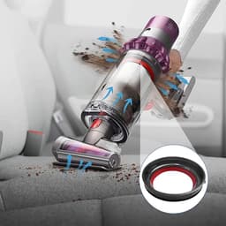 Afdichtring Geschikt Voor Dyson V11stofreservoir - Afdichtring - Reserveonderdelen - Stofdoosafdichting - Accessoires - Stofzuiger - Afvalcontainer - Stofzuiger Vervanging Onderdelen - Zwart — thumbnail 4