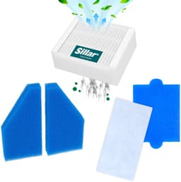 Sillar, set 5 stofzuigerfilter, wasbaar, HEPA, motorfilter, sponzenfilters, geschiktvoor de waterstofzuiger Thomas Aqua+ Pet & Family, Perfect Air, Twin, vervanging EA 787241.787276.787203 — thumbnail 2