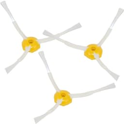 Robotstofzuiger borstelset - Zijborstel accessoire voor stofzuigerrobot - reserve vervangingsonderdelen set - geschikt voor iRobot Roomba 800/900 robotstofzuiger series - 3 stuks - geel — thumbnail 5