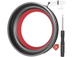 PromoHome Afdichtring voor Dyson V10 SV12 SV13 SV27 stofreservoir, reserveonderdelen, afdichtring, houder voor Dyson V10, stofaccessoires, stofzuiger, afvalcontainer, reserveonderdeel reparatie