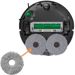 Veeg voor iRobot Roomba Plus 505 Combo / Roomba Plus 404 Combo [set 6] Herbruikbare wasbare dweil — thumbnail 5